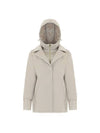 Layered Hooded Zip-Up Padding Chantilly - HERNO - BALAAN 2