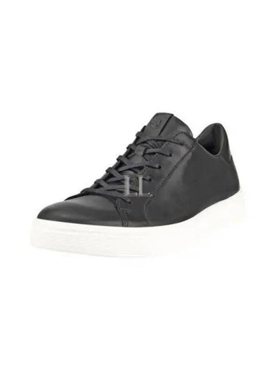 Men's Street Tray Low Top Sneakers Black - ECCO - BALAAN 2