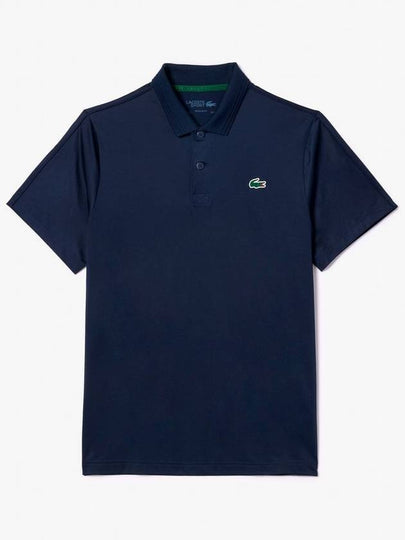 One Tone Dry Polo Shirt Navy - LACOSTE - BALAAN 2