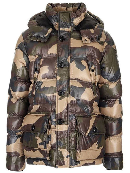 camouflage down padding - MONCLER - BALAAN.