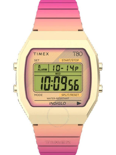 Timex 80 Alarm 36mm Quartz Resin Strap Unisex Watch TW2V74400 - TIMEX - BALAAN 1