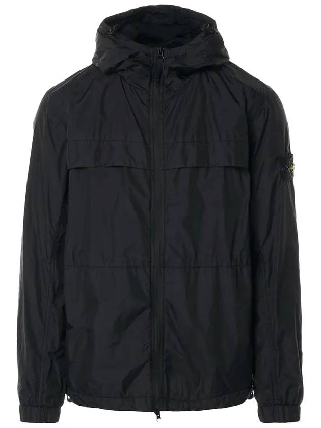 Garment Dyed Crinkle Reps R-Nylon Jacket Black - STONE ISLAND - BALAAN 2