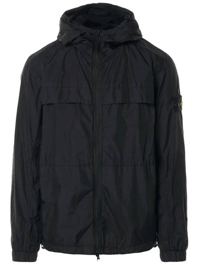 Garment Dyed Crinkle Reps R-Nylon Jacket Black - STONE ISLAND - BALAAN 2