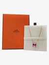 Pop H Pendant Necklace Gold Anemone - HERMES - BALAAN 2