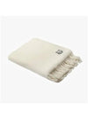 Wool Fox Head Muffler Ivory - MAISON KITSUNE - BALAAN 4