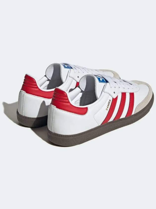 Adidas Samba OG White Better Scarlet - CROCS - BALAAN 5