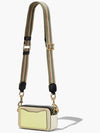 Color Block Snapshot Camera Cross Bag Silver Sage - MARC JACOBS - BALAAN 6