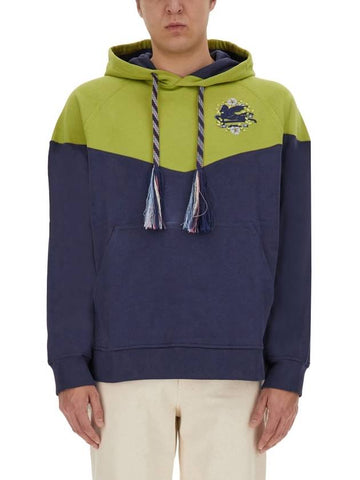 HOODED SWEATSHIRT WITH LOGO - ETRO - BALAAN 1