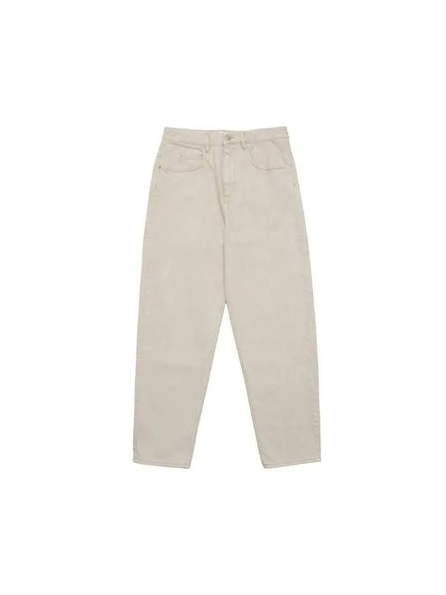 Larsson Denim Jeans White - ISABEL MARANT - BALAAN 1