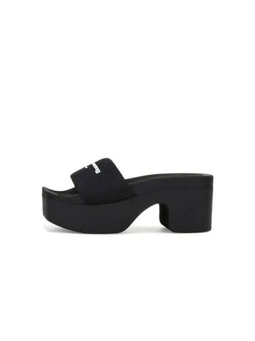 AW platform slide black - ALEXANDER WANG - BALAAN 1