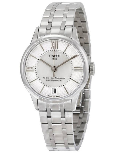 Cheman Des Tourelles Powermatic 80 Watch Silver - TISSOT - BALAAN 2