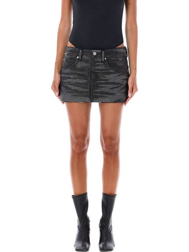 Crystal mini skirt - ALEXANDER WANG - BALAAN 1