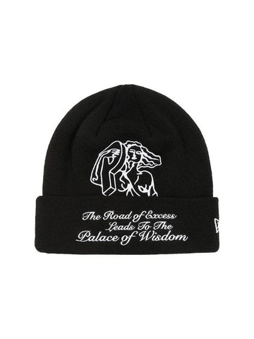 PStatue New Era Beanie Black PStatue New Era Beanie Black - PALACE - BALAAN 1