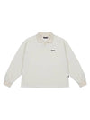 Velvet Open Rugby Polo Shirt White - ARCANE FUNK - BALAAN 2