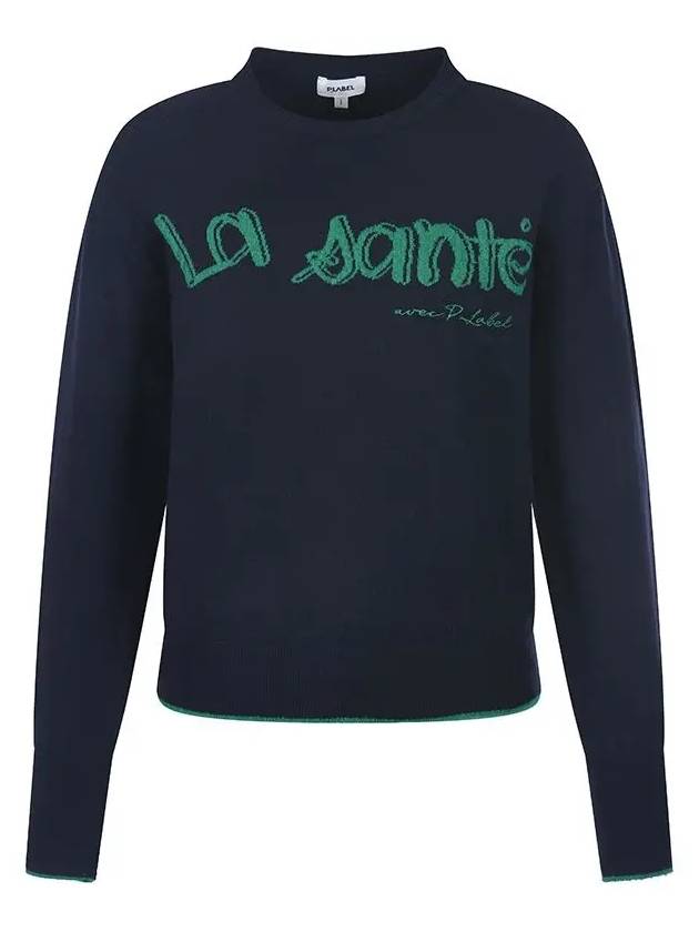 Lasante lettering knit MK3AP406 - P_LABEL - BALAAN 3