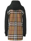 House Check Hoodie Black - BURBERRY - BALAAN 4