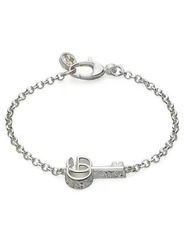 GG Mamont Key Charm Bracelet Silver YBA632207002 - GUCCI - BALAAN 2