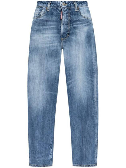 Light Vintage Wash Boston Jeans Blue - DSQUARED2 - BALAAN 2