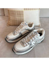 CC Logo Men s Sneakers Shasix White Silver - CHANEL - BALAAN 2