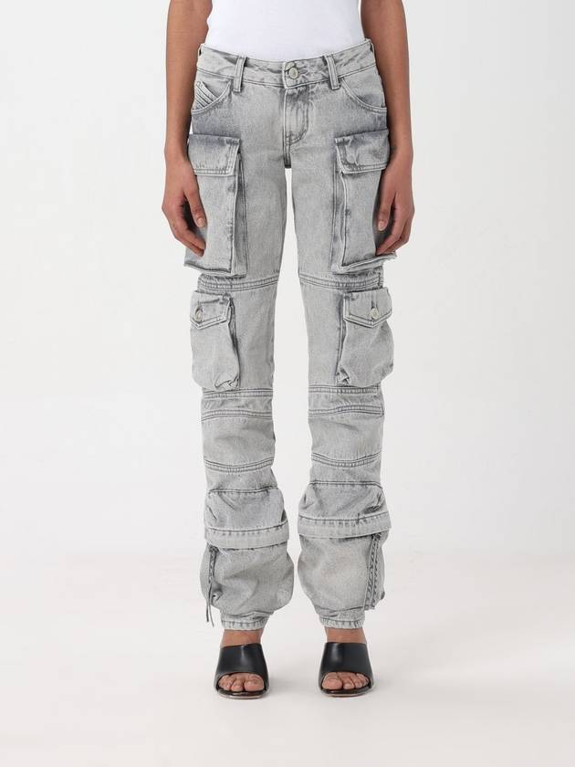 Jeans cargo The Attico in denim - THE ATTICO - BALAAN 1