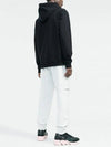 Garment Dyed Cotton Fleece Track Pants Ice - STONE ISLAND - BALAAN 5