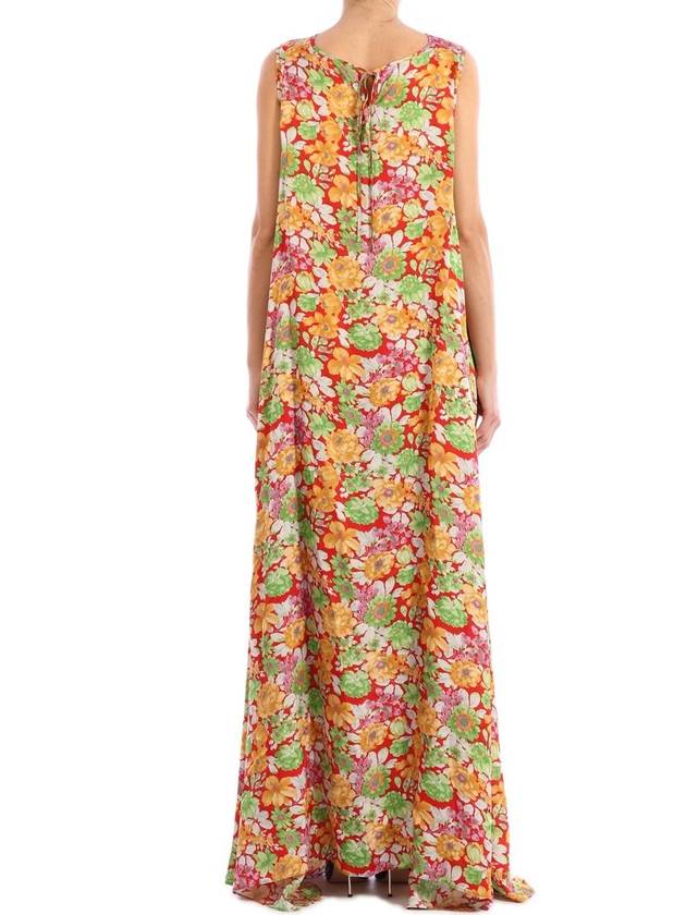 Floral Print Maxi Dress - PLAN C - BALAAN 4