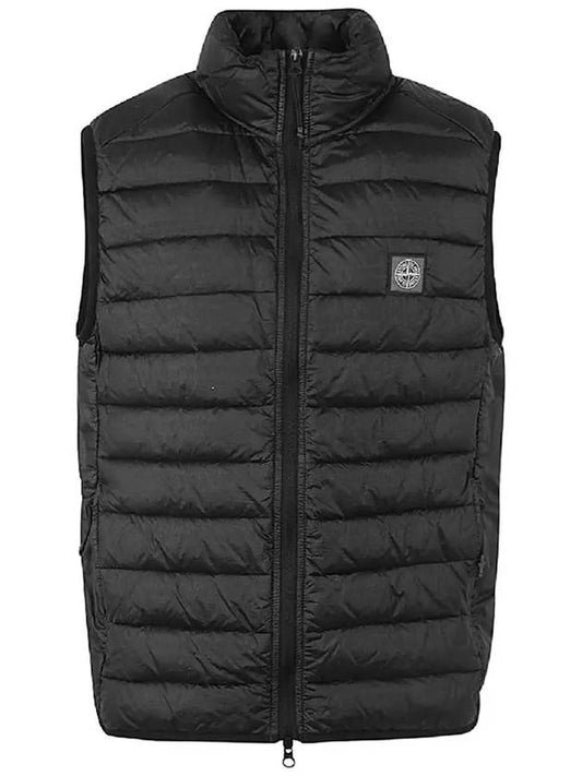 Chamber R Nylon Down Vest Black - STONE ISLAND - BALAAN 2