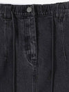 Denim Cargo A Line Skirt Grey - NOIRER FOR WOMEN - BALAAN 5