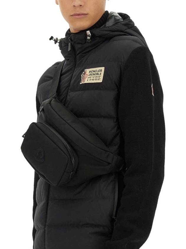 Grenoble Padded Zip-Up Jacket Black - MONCLER - BALAAN 5