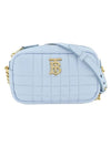 Quilted Mini Lola Camera Cross Bag Light Blue - BURBERRY - BALAAN 1