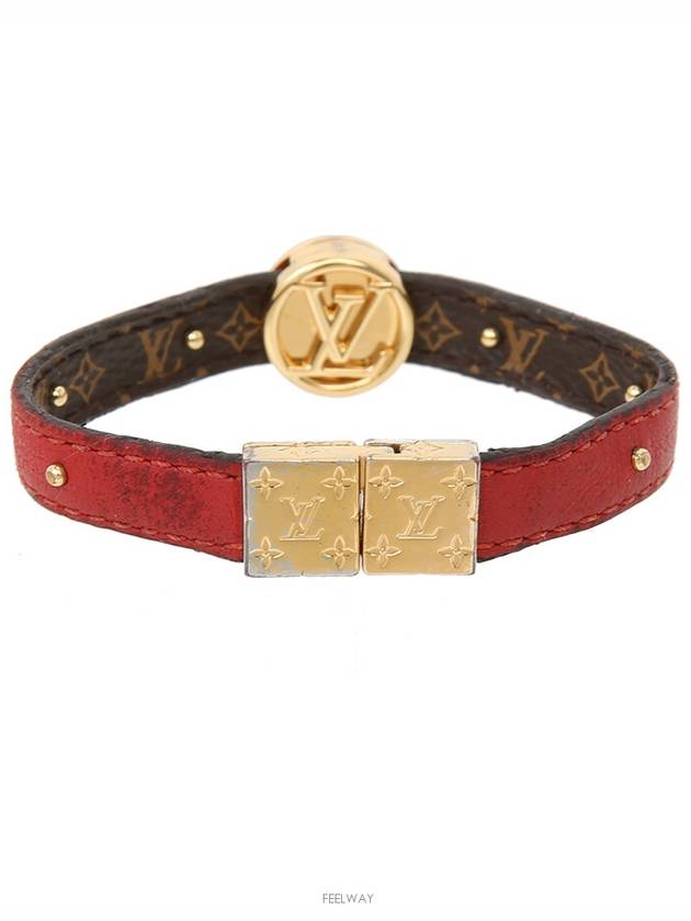 M6268E Bracelet LV Circle Reversible Double Sided - LOUIS VUITTON - BALAAN 5