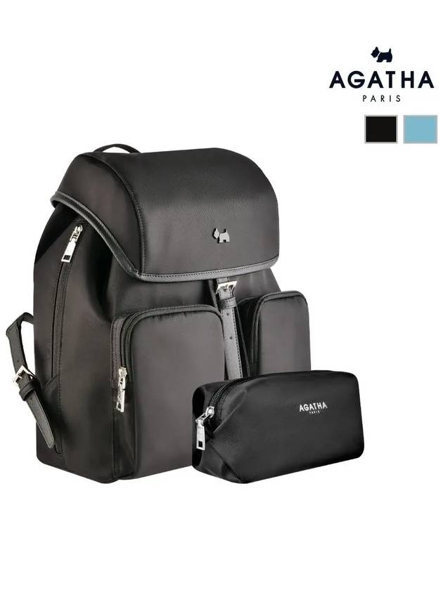 Re-Nylon Backpack AGTB127 732 - AGATHA APPAREL - BALAAN 5