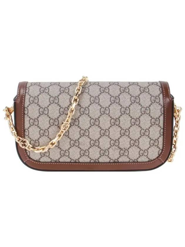 Women's Horsebit 1955 Shoulder Bag Beige - GUCCI - BALAAN 4