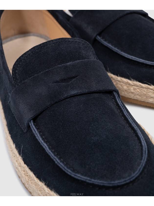 Suede Espadrille Navy - BRUNELLO CUCINELLI - BALAAN 6