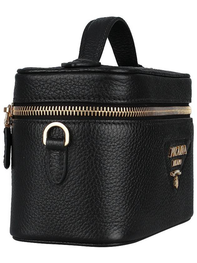 Leather Mini Bag Black - PRADA - BALAAN 5