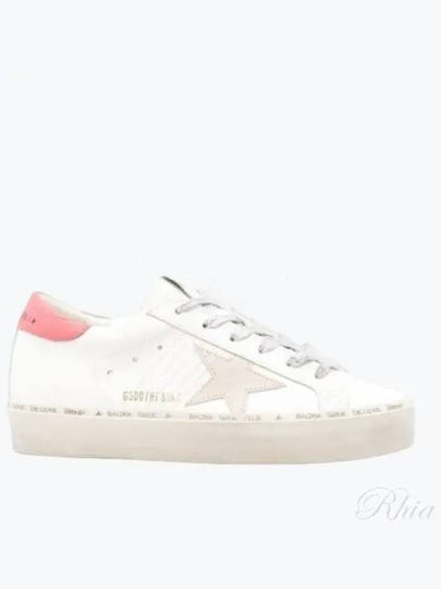 Hi Star Leather Low Top Sneakers Pinlk White - GOLDEN GOOSE - BALAAN 2