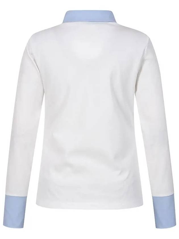 Shirt Collar Neck Combi Slim T-Shirt MO4MB310 - P_LABEL - BALAAN 3