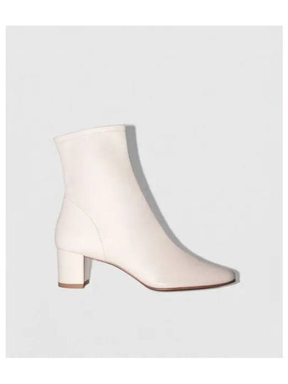 Sofia Leather Chelsea Boots White - BY FAR - BALAAN 2