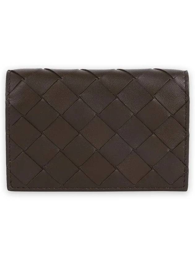 Intrecciato Business Card Holder Brown 593115 V48C3 2016 - BOTTEGA VENETA - BALAAN 3