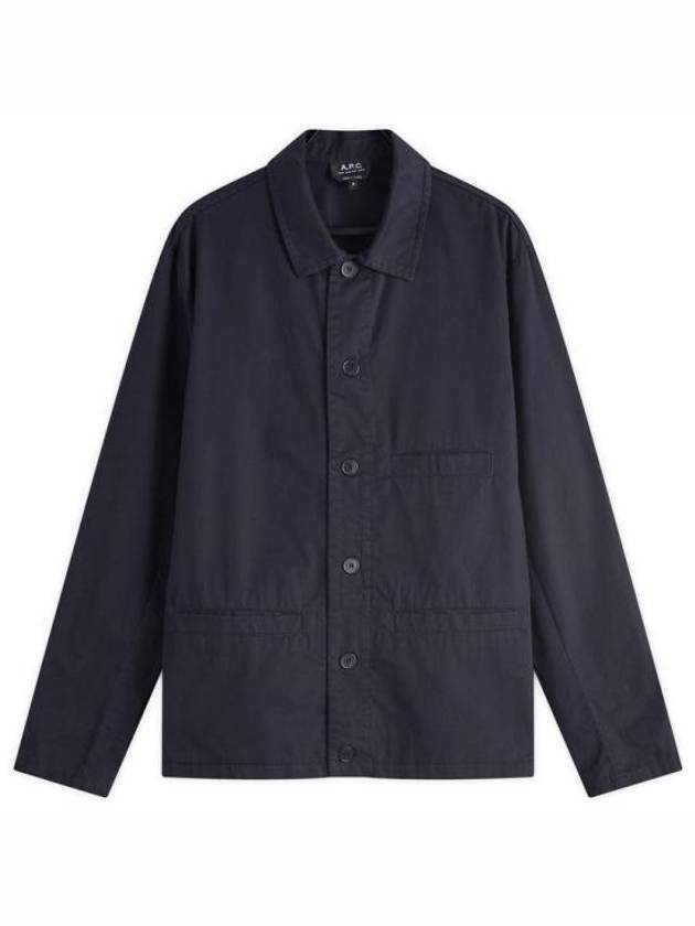 Vianney Shirt Jacket Navy - A.P.C. - BALAAN 2