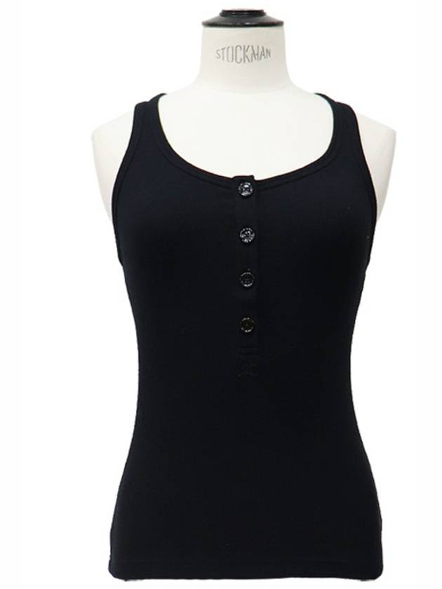 Courr ges black tank top - COURREGES - BALAAN 1