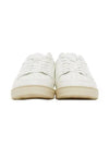 Men s White Classic Low Top Leather Sneakers A21S403 853 - AMI - BALAAN 3