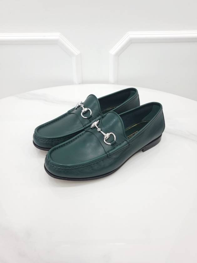 Men s Horsebit 1953 Loafer Green 757769 - GUCCI - BALAAN 1