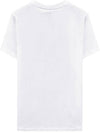 Basic Jersey Banana Relaxed Short Sleeve T-Shirt White - GANNI - BALAAN 3