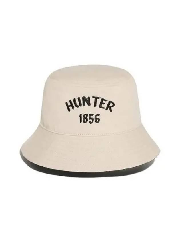 UNISEX Embroidery 1856 Bucket Hat Beige Navy HAU0004CHZBEI - HUNTER - BALAAN 1