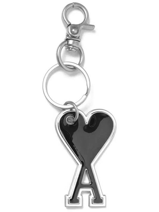 Heart Logo Keyholder Black - AMI - BALAAN 2