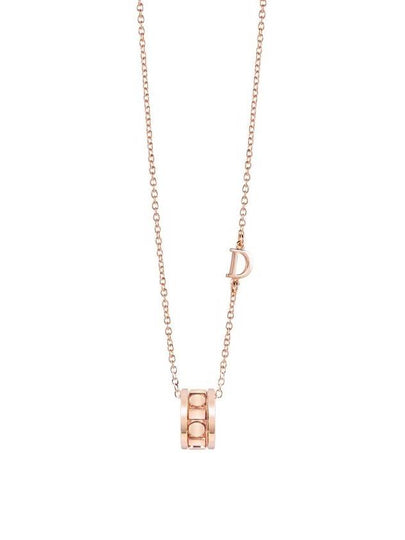 Pink gold necklace 5 7 mm 20093323 - DAMIANI - BALAAN 2