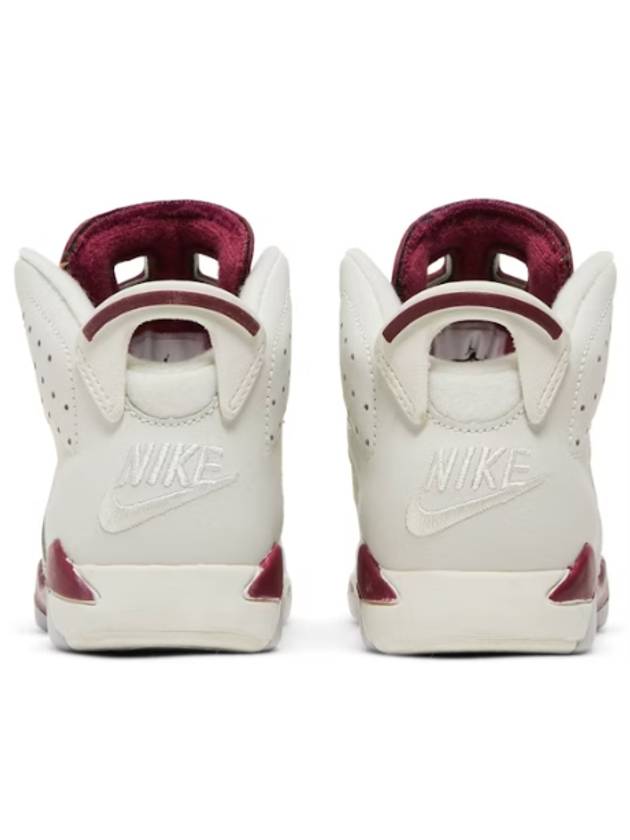 PS Air Jordan 6 Retro Maroon PS 384666 116Air Jordan 6 Retro Maroon Preschool - NIKE - BALAAN 6