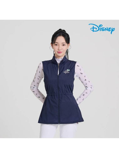 High Neck String Windbreaker Vest DO1LJV009 - DISNEY GOLF - BALAAN 1