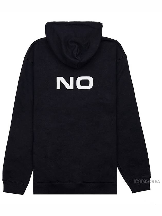 Yes No Barcode Print Hoodie Black - VETEMENTS - BALAAN 4